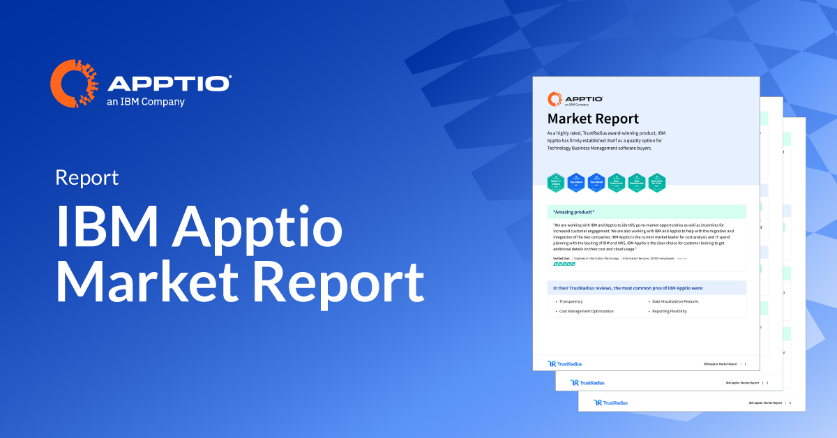 Ibm Apptio Market Report Apptio