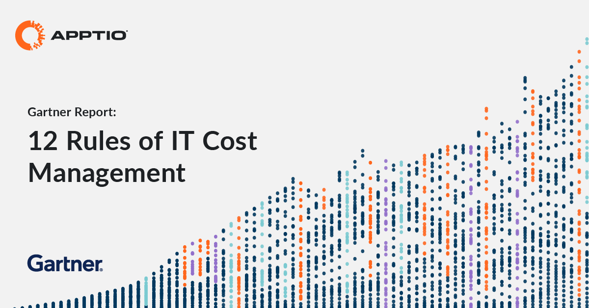 12 Rules of IT Cost Management Apptio
