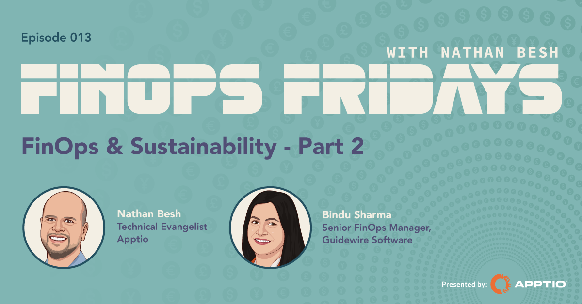 Finops And Sustainability Part 2 Apptio