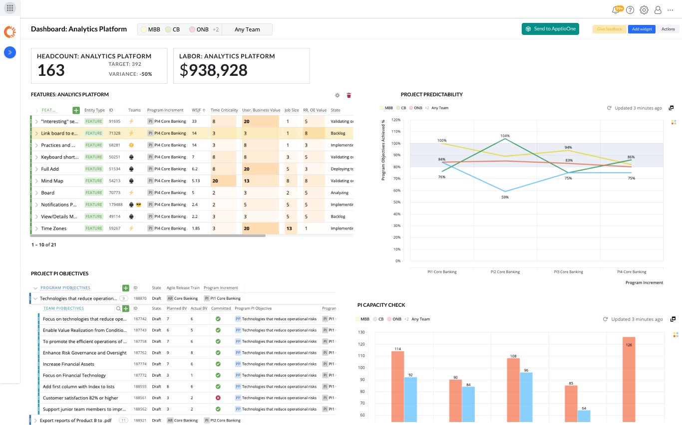 product leader - Apptio Targetprocess - Apptio